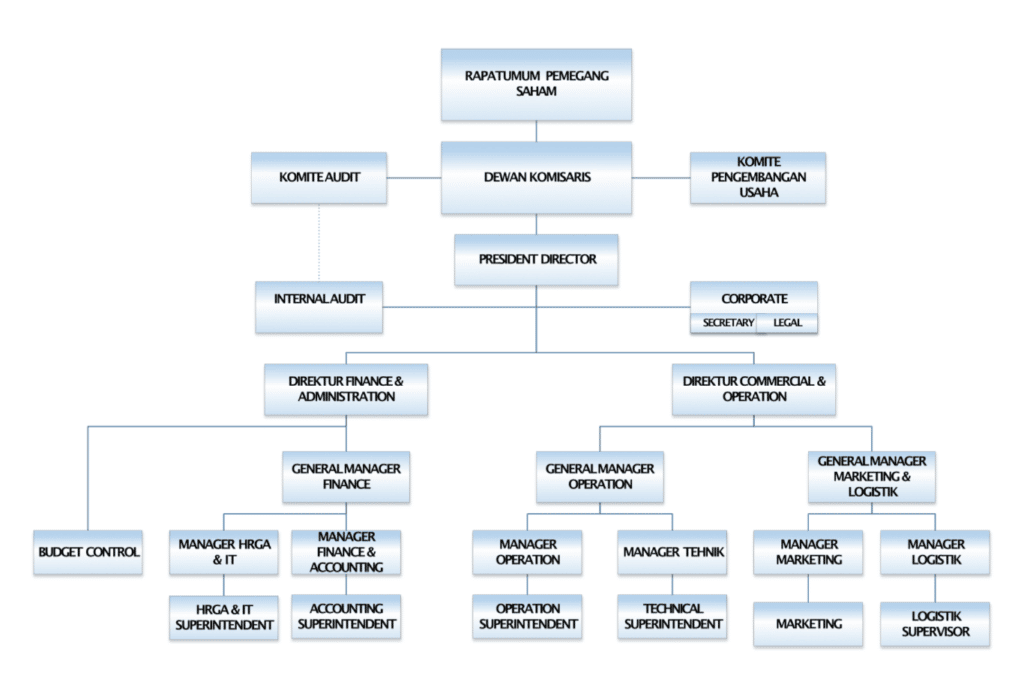 PT BSML Struktur Organisasi